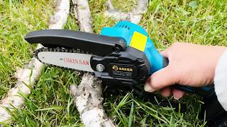 Saker Mini Chainsaw Review [upl. by Dotty]