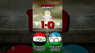 UZBEKISTÁN en el Torneo de Futbol Masculino JUEGOS OLIMPICOS  PARÍS 2024 countryball [upl. by Meensat]