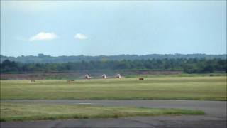 Remaining 8 Red Arrows leave Bournemouth After the tragic death of Jon Egging [upl. by Darwen262]