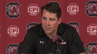 POSTGAME Will Muschamp on Coastal Carolina — 912018 [upl. by Brook]