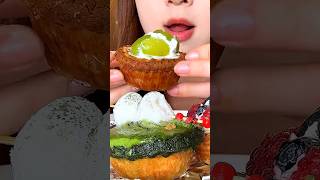 Cupcakes 🧁 REAL ASMR MUKBANG jina [upl. by Aihsak28]