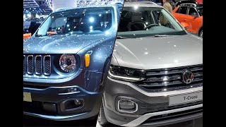 Volkswagen T Cross vs Jeep Renegade [upl. by Elletnuahs161]