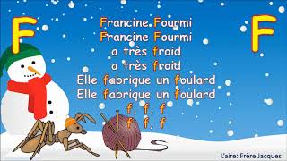 Francine Fourmi  Phonétique Animée [upl. by Ahtela]