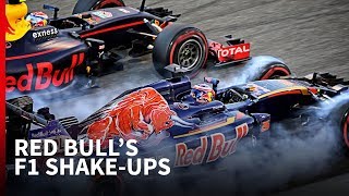 Every Red Bull midseason F1 driver change [upl. by Levan]