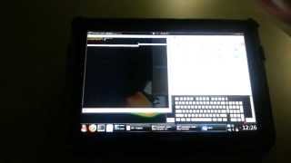 Native Fedora 19 on Galaxy Note 101 GTN8000  Guide [upl. by Hi]