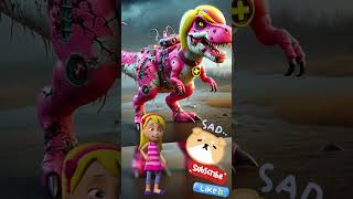 PAW PATROL as SCARY TREX PART2🦖👾 paw patrol pawpatrol transformation cartoon trending [upl. by Kielty]