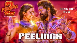 Pushpa 2 Song  Peelings  Allu Arjun  Rashmika Mandanna  Pushpa 2 Peelings Song  New Songs [upl. by Adlesirhc]