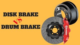 Difference Between Drum Brake And Disk Brake  Drum Brake VS Disk Brake [upl. by Bobseine]