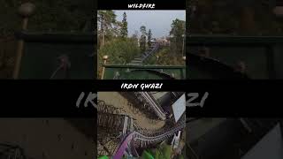 Wildfire Vs Iron Gwazi  Which is Best themepark rollercoasteradventure [upl. by Malissia]