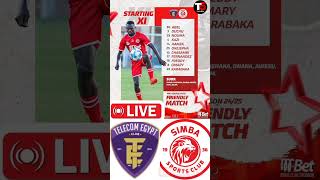 KIKOSI CHA SIMBA LEO VS TELECOM EGYPT simbasc yangasc shorts youtubeshorts trendingshorts [upl. by Doralyn281]