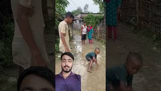 কাদার মধ্যে সবার যা হলো 😂  shorts viral trending [upl. by Eanat]