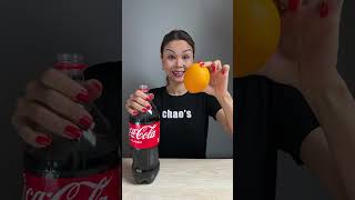 No Glass No Problem 🍊 Creative Cola Hack 🤯 [upl. by Elleved990]