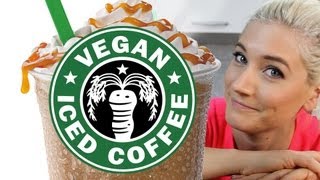 Vegan Frappuccino Starbucks Recipe  The Edgy Veg [upl. by Berkshire]