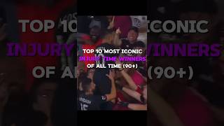 Top 10 Most Iconic Stoppage Time Winners of All Time [upl. by Herra]