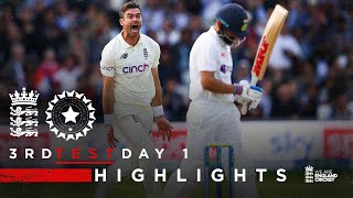 Dominant AllRound Performance  England v India  Day 1 Highlights  3rd LV Insurance Test 2021 [upl. by Gee306]