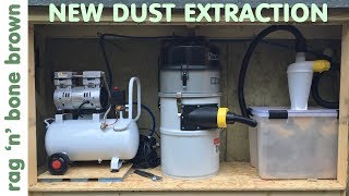 My New Dust Extraction System  Installation and Demonstration [upl. by Joanna216]