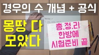 경우의 수 공식들 한번에 총정리 해드립니다  확률과통계  확통공식1 곱의법칙 합의법칙 팩토리얼 순열 조합 원순열 중복순열 중복조합 분할 이항정리 [upl. by Asante]