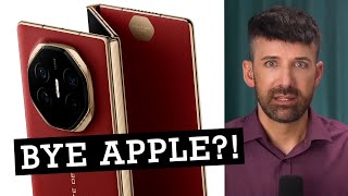 Will Huaweis new phone KILL the Apple iPhone [upl. by Afinom827]