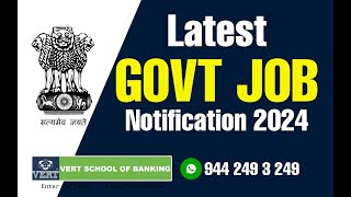 LATEST GOVT JOB 2024  ECGC Notification  Probationary Officer PO  Any Degree  Details in Tamil [upl. by Nesnar]