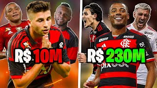 A EVOLUÇÃO DAS COMPRAS DO FLAMENGO COM O PASSAR DOS ANOS😱❤️🖤  CONTRATAÇÕES DO FLAMENGO [upl. by Llemmart713]