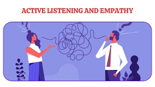 Active Listening and Empathy  The Art of Empathetic Listening  Communication Skills [upl. by Anna-Diane]