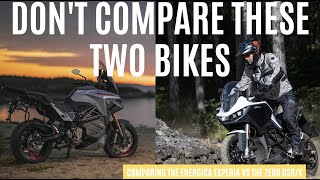 Which is better the Zero DSRX or the Energica Experia [upl. by Romito]