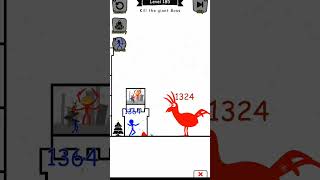 defense kill the giant Boss level hard level 185 viralshorts URshorts technogamerz [upl. by Oimetra]