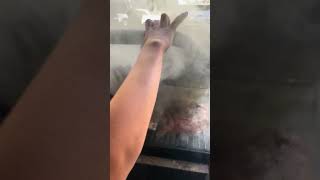 Saturday morning meat smoke realsmokedmeat realwood [upl. by Nhguavaj]