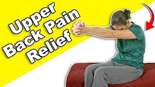 Got Upper Back Pain Try This Stretch for INSTANT Pain Relief [upl. by Ahsieuqal]