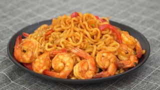 Korean Spicy Stirfried Noodles [upl. by Lussi]