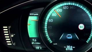 The Volvo V40 Active TFT Display [upl. by Buckler722]