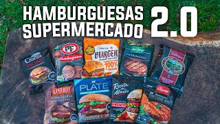 Probando y Comparando Hamburguesas del Supermercado 20 [upl. by Lennej]