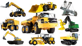 Amazing Type of excavator synthetic automobile heavyequipment excavator jcb truck miningtruck [upl. by Mari939]