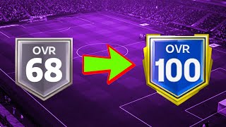 0 to 100 OVR  THE FULL JOURNEY FC MOBILE [upl. by Iam]