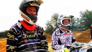 Chad Reed et Ricky Carmichael  Team Suzuki [upl. by Kirchner899]