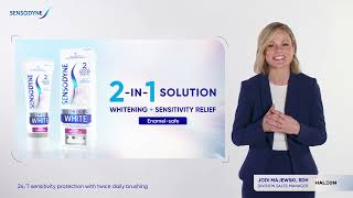 Sensodyne Clinical White Toothpaste Educational Video Trailer  Clinical Story [upl. by Reube814]