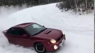 2002 Bugeye WRX Rallydrift [upl. by Petronille]