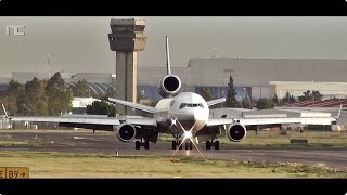 Aviones MAS GRANDES en Aeropuerto de la Ciudad de México Espectacular vista ¡Sin Obstáculos [upl. by Assirrac]