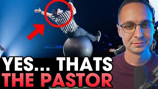 Pastor Punts the Bible like a football and then this happens [upl. by Ultan]