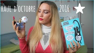 💄 Haul dOctobre 2016 Lancôme Dessange Lolita Lempicka Livres 📖 [upl. by Irem]