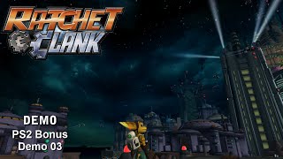 Lets Play Ratchet amp Clank PS2 Demo Bonus 03 Disc  Blackwater [upl. by Zetnauq]