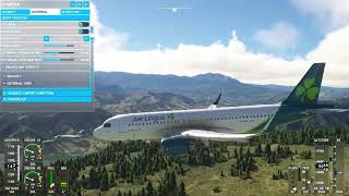 Microsoft Flight Simulator Yeager to Aspen with an A320neo [upl. by Atil]