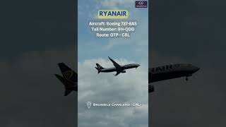 RYANAIR  Charleroi Airport  Boeing 7378AS [upl. by Oira]