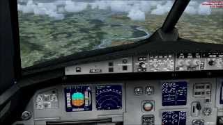 Schweizer Lets Play Flight Simulator X zurück von Hannover nach Bern im Helvetic A319 [upl. by Nongim149]