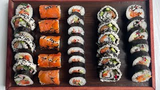 Sushi jak zrobić w domu krok po kroku tutorial [upl. by Eiliah]