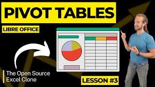 Pivot Tables Made EASY  LibreOffice Calc Tutorials [upl. by Esmaria463]