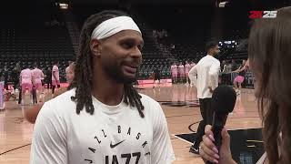 NBLxNBA  Patty Mills PreGame vs NZ Breakers [upl. by Cowley426]