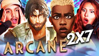 ARCANE SEASON 2 EPISODE 7 REACTION  EKKO IS DOING THE THING  2X7  FIRST TIME WATCHING  REVIEW [upl. by Atsedom]