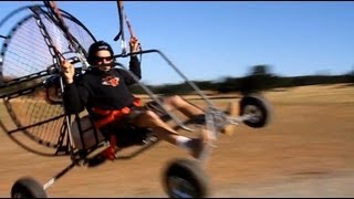 Paramotor Review  BlackHawks NEW AirMax 220 Powered Paraglider [upl. by Mignonne309]