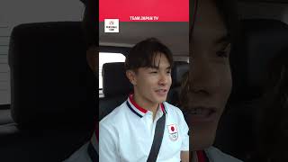 【ブレイキン Shigekix（半井重幸 選手） 】Personal Cam  開会式に向かう車内を密着 [upl. by Mellen]